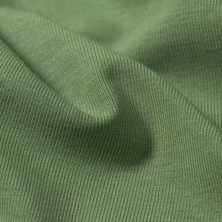 Wholesale of 310gsm artificial cotton 92.5% spandex 7.5% knitted ribbed fabric autumn and winter thickened insulation fabric