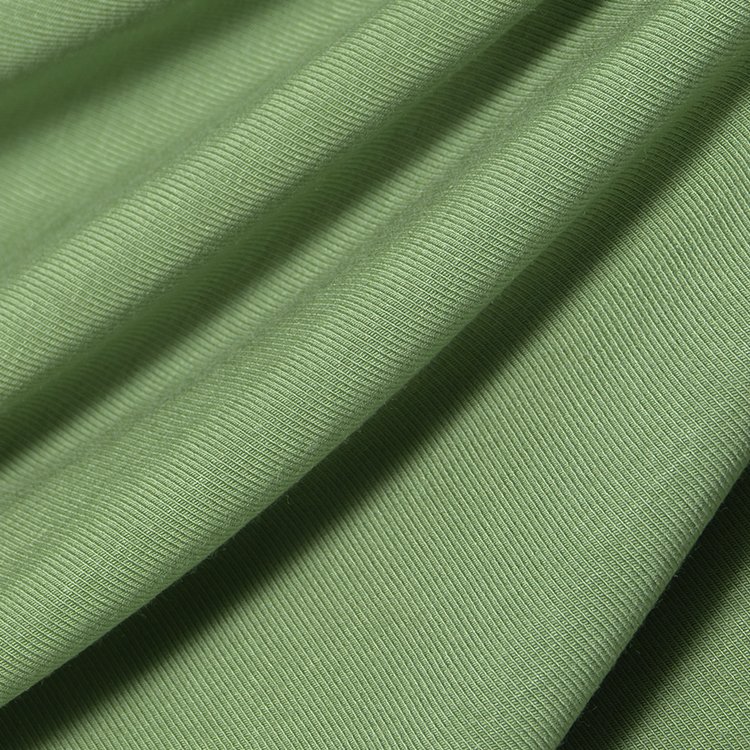 Wholesale of 310gsm artificial cotton 92.5% spandex 7.5% knitted ribbed fabric autumn and winter thickened insulation fabric