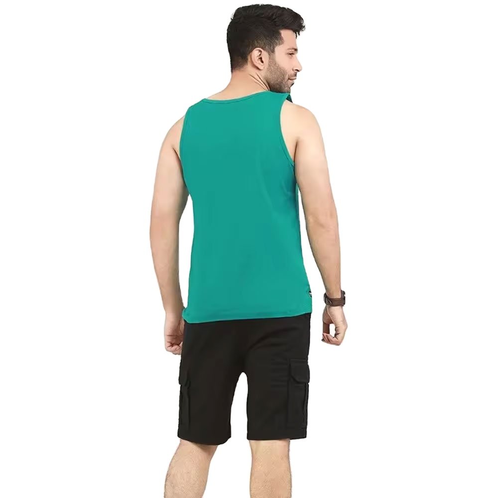 Men's Professional Custom Design Ribbed Tank Top Fine Quality Gym Wear by Manufacturer Casual Muscle Style Logo Printed Singlet