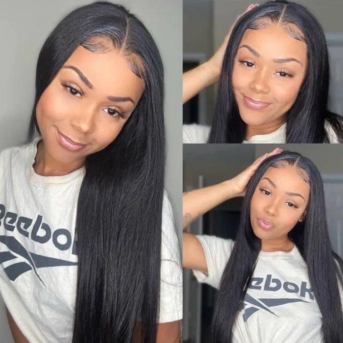 Low density long rainbow lace front wig hair extensions, pink lace front wig,long curly male human hair wigs Natural hair