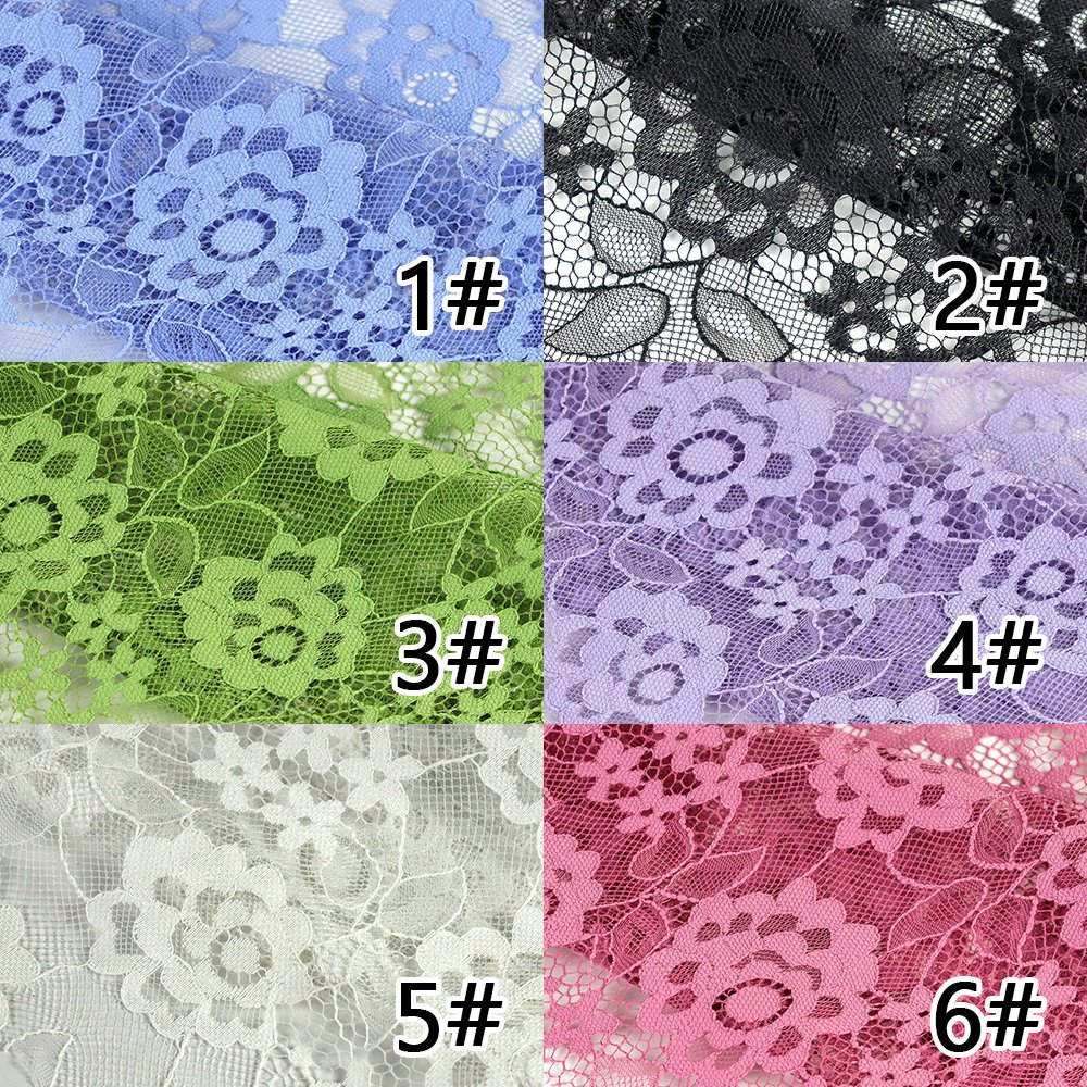 2023 New Design Lace Embroidery Fabric 100 Polyester Wedding Lace Fabric For Women Wedding Dress