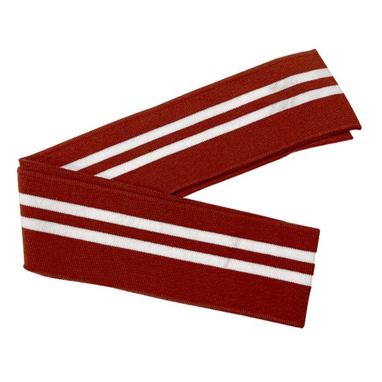 Customized Eco-friendly Ribbed Knit Cotton Fabric Cuff Rib Knitting