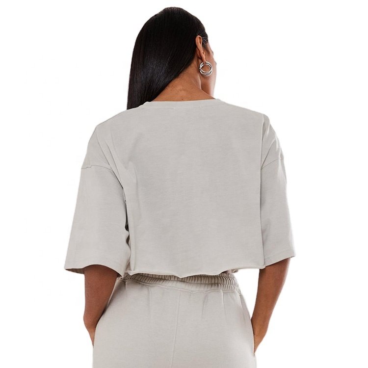 Wholesale Custom 2022 Ribbed Ladies Cute Sexy Crop Top Shirt Black White Plain Womens With Custom Label korean