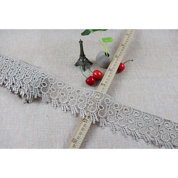 The Manufacturer Wholesales Lace Embroidery Best Price and Lace Cutwork Embroidery Fabric