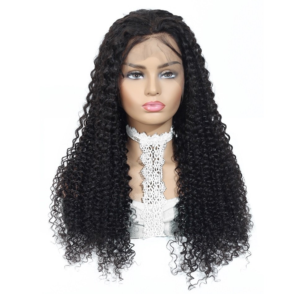 Cheap Kinky Curly 13X6 Hd Human Hair Lace Front Wigs Brazilian Cuticle Aligned Human Hair Hd Lace Frontal Wigs For Black Women