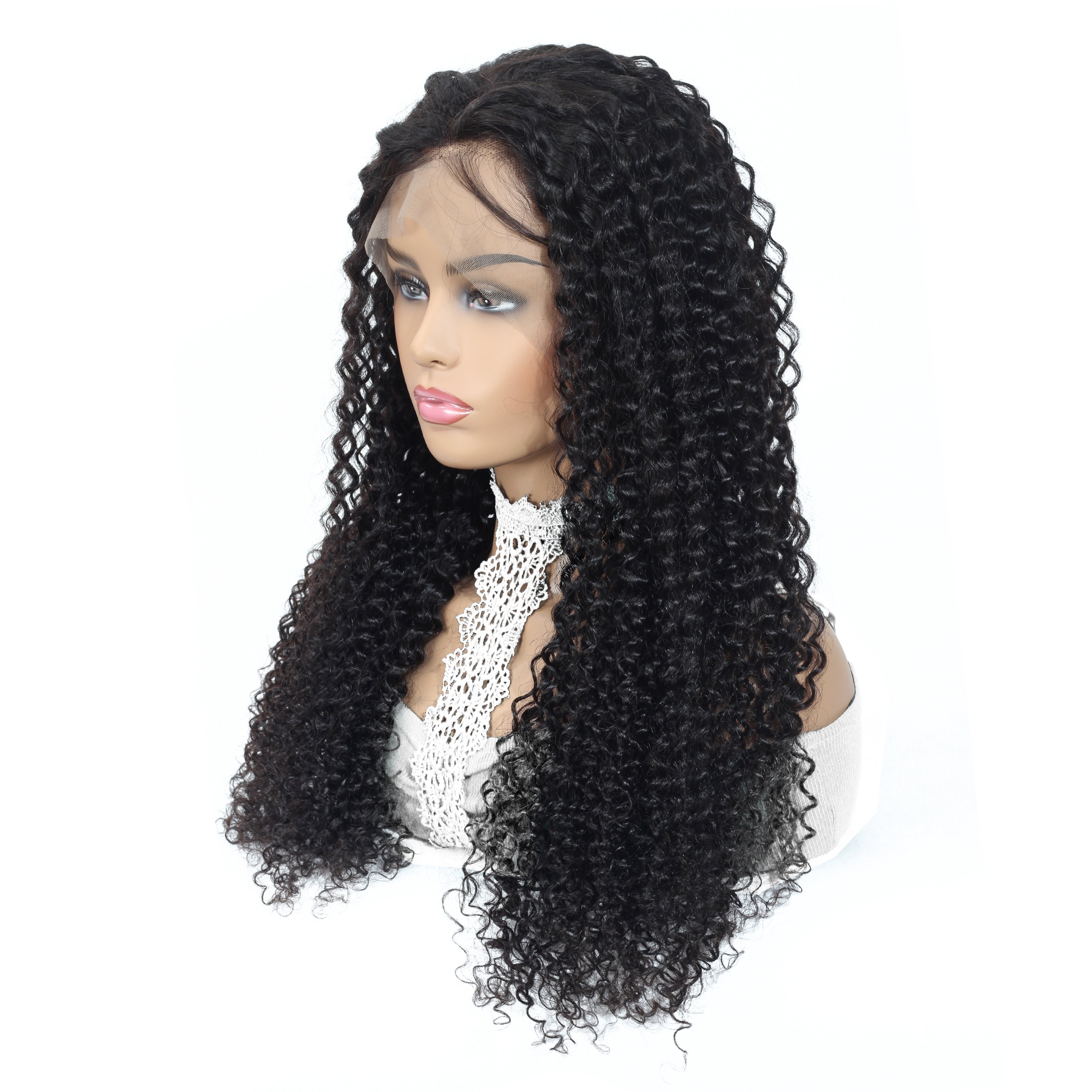 Cheap Kinky Curly 13X6 Hd Human Hair Lace Front Wigs Brazilian Cuticle Aligned Human Hair Hd Lace Frontal Wigs For Black Women
