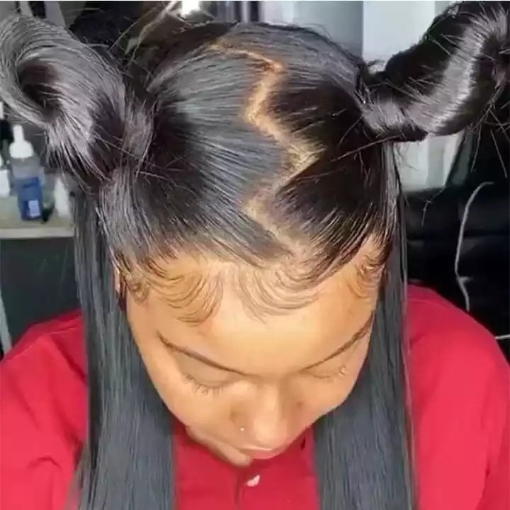 360 Lace Wig Vendor Brazilian 100% Virgin Hd Transparent Swiss Lace Front Wig Human Hair HD Lace Frontal Wig