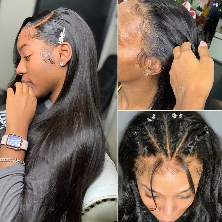 360 Lace Wig Vendor Brazilian 100% Virgin Hd Transparent Swiss Lace Front Wig Human Hair HD Lace Frontal Wig