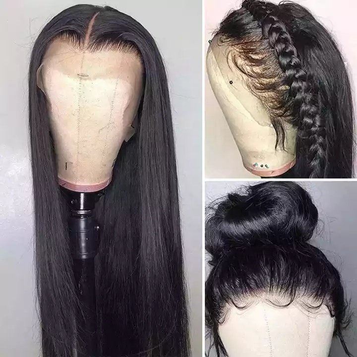 360 Lace Wig Vendor Brazilian 100% Virgin Hd Transparent Swiss Lace Front Wig Human Hair HD Lace Frontal Wig