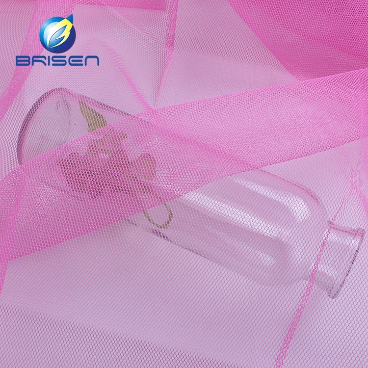 Colorful extra wide fabrics knit net wholesale embroidery fabric tulle
