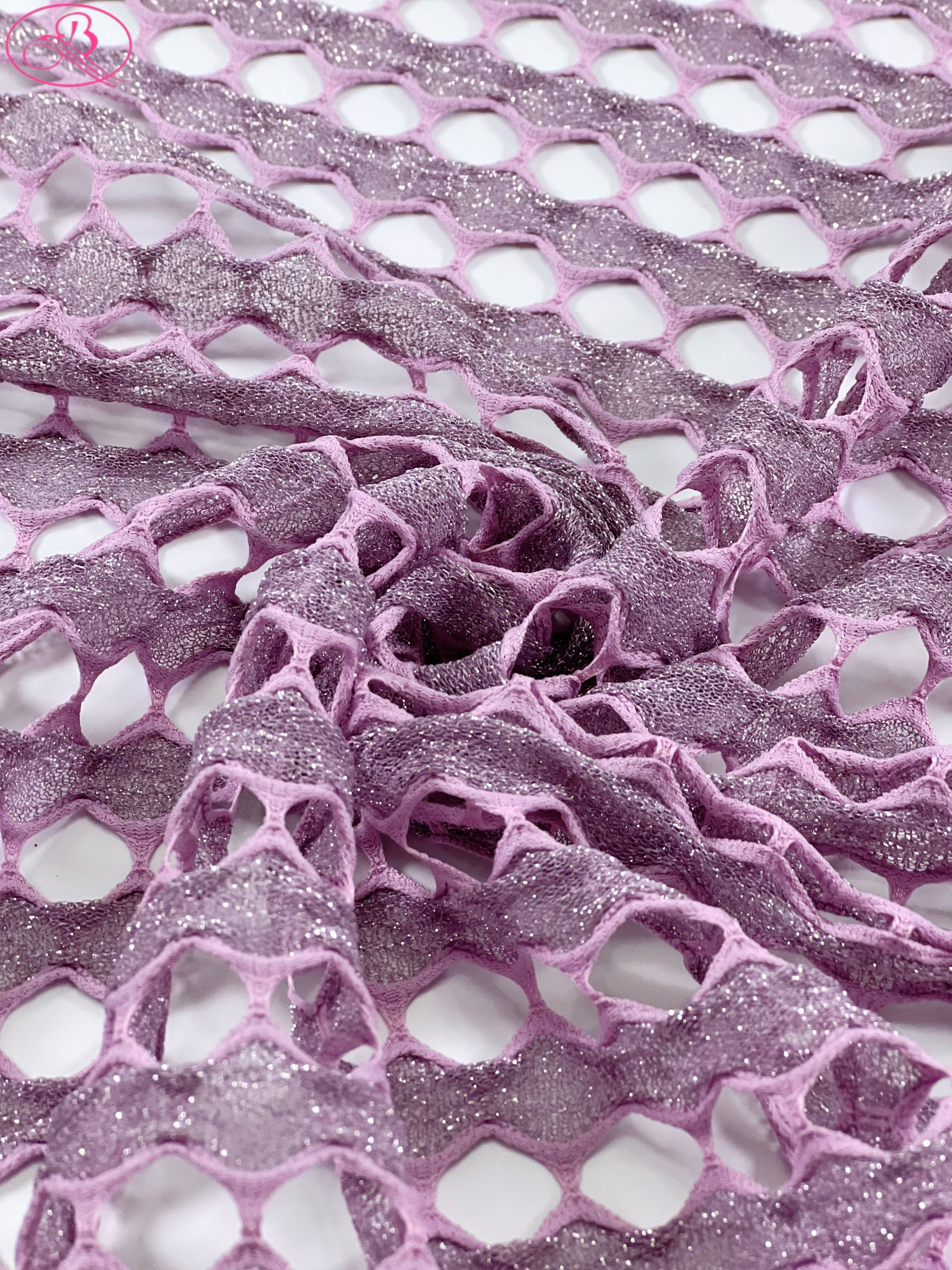 Sparkling Sequins Lace Fabric Sexy Small Hole Mash Fabric for Dress Wedding Dress Tops Stage Costume Jacquard Embroidery Fabric