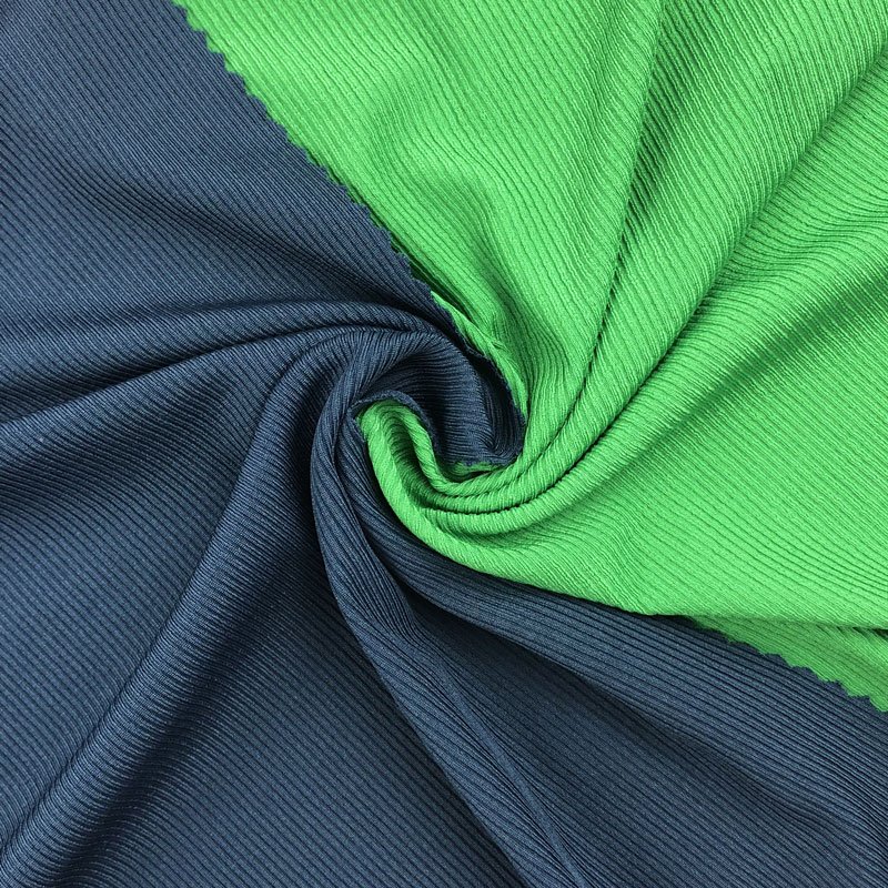 Rib knit mesh matte soft touch fabric high elastic nylon spandex fabric for underwear swimwear sportswear