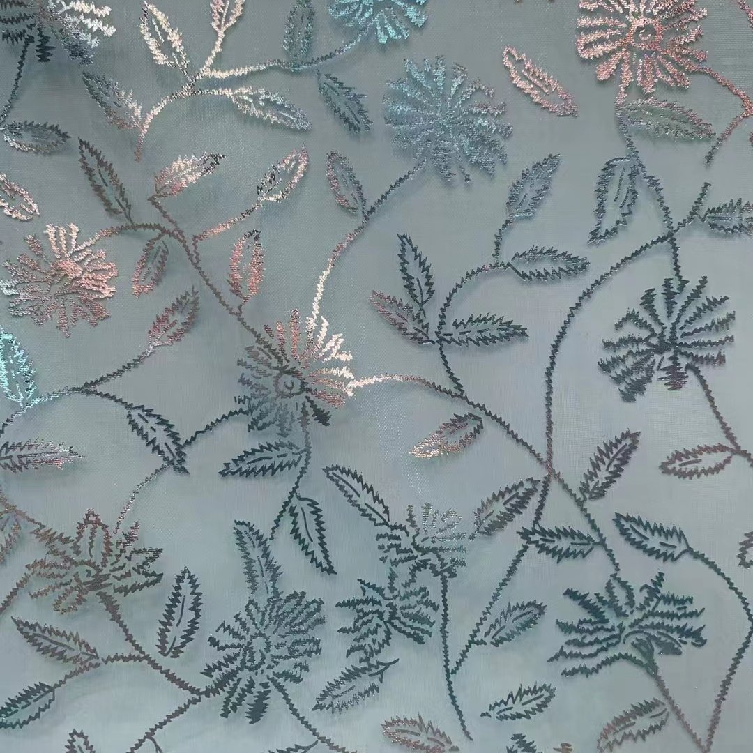 Changxing Made Outdoor Fabric Upholstery Cotton Embroidery Yarn Dyed Fabrics