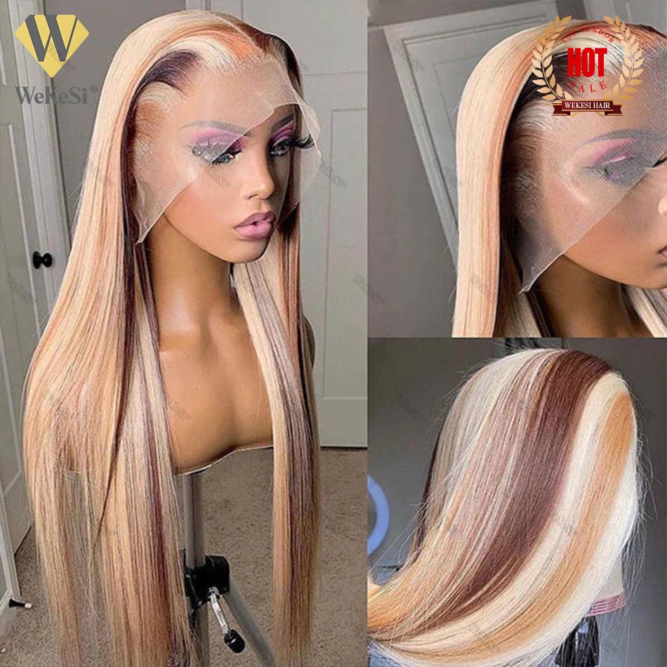 Peruvian/Indian Long Hair Wig,Raw Virgin Glueless Full HD Lace Human Hair Wigs,HD Lace Frontal Wig For Black Women