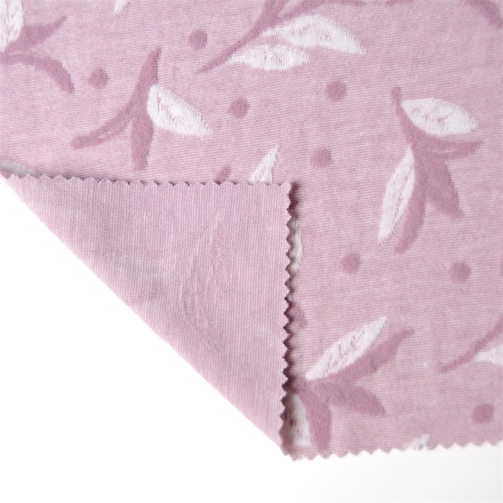 GOOD QUALITY T/R SPAN DOUBLE FABRIC JACQUARD FACE SIDE BRUSH FOR GARMENTS