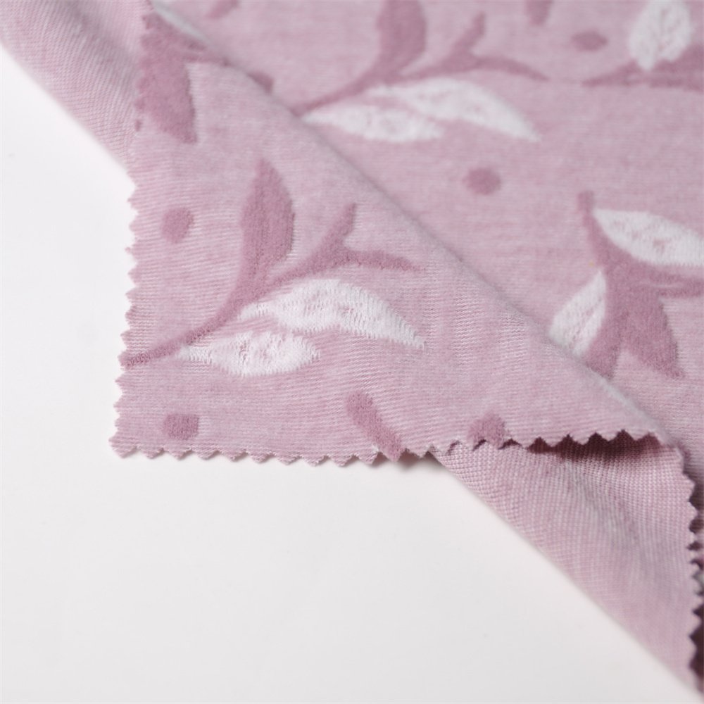 GOOD QUALITY T/R SPAN DOUBLE FABRIC JACQUARD FACE SIDE BRUSH FOR GARMENTS