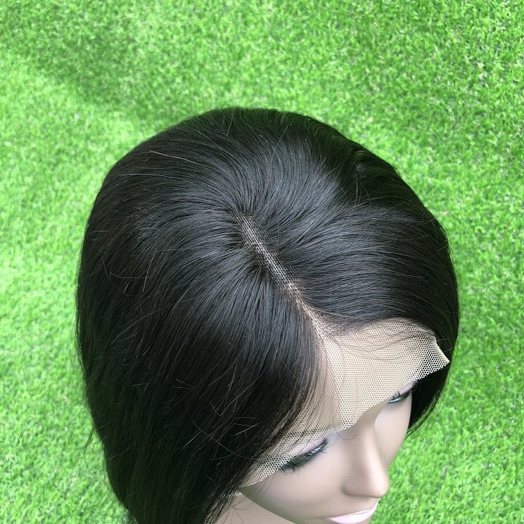 Human hair bob cut wig lace frontal with baby hair straight human hair wigs short bob