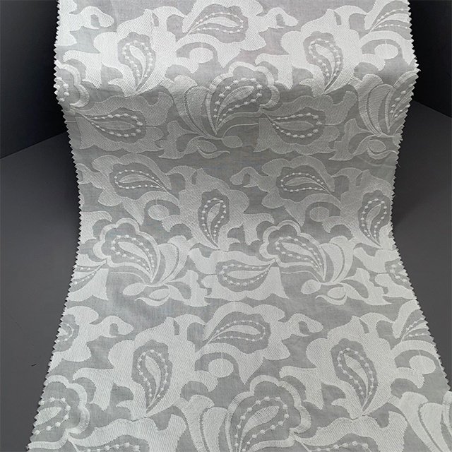 TUTON Top Quality TC Cotton Water Soluble Lace Embroidery Fabric for Dress