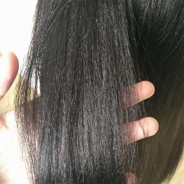 Yaki Straight Virgin human hair full lace wigs