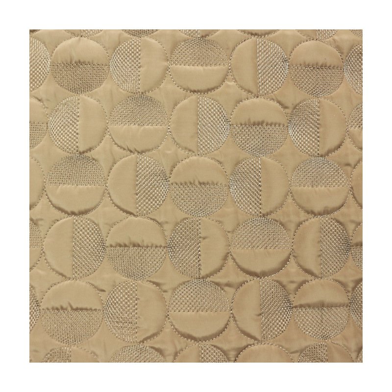 Embroidery circle quilting fabric polyester imitation memory quilted round pull needle autumn and winter cotton handmade sewing