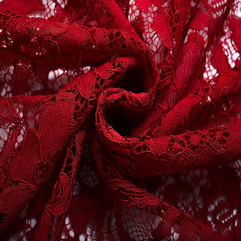 New Style Lower Price Fashion Nylon Strand Thread Floral Lace Fabric For Clothing
