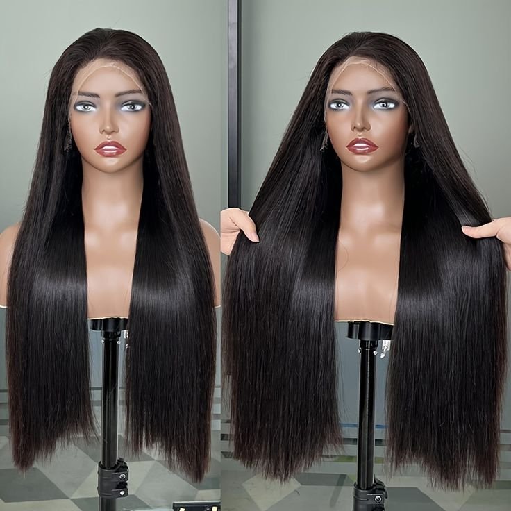 Factory Price Wholesale Peruvian Human Hair HD Lace Front Wig Raw Cuticle Aligned 13*4 4*4 HD Lace Brazilian Human Hair Wig
