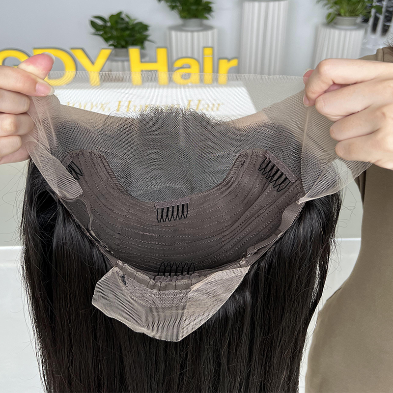 Factory Price Wholesale Peruvian Human Hair HD Lace Front Wig Raw Cuticle Aligned 13*4 4*4 HD Lace Brazilian Human Hair Wig