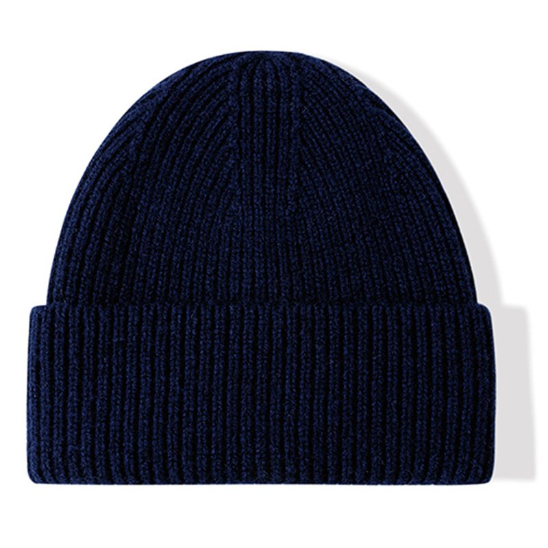 High Custom Designer Black Ribbed Slouchy Winter Knitted Hat Beach Beanie Skull Character Letter Printed Cashmere Free Babies