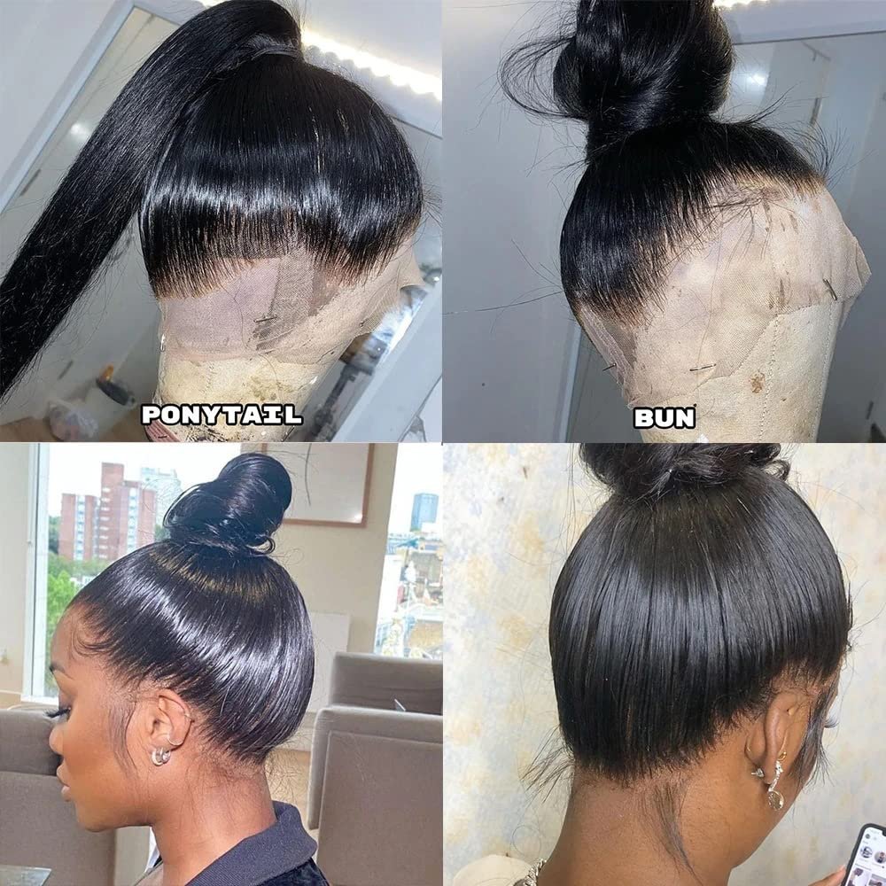 Glueless Full HD 360 Lace Front Wigs Human Hair Pre Plucked Wholesale Natural Wigs For Black Women Brazilian Human Hair Wig