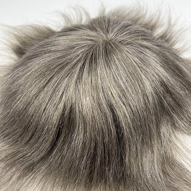 Hot Sell Fashion 100% Indian Human Remy Hair Wigs Lace Base Breathable and Comfortable Toupee for People