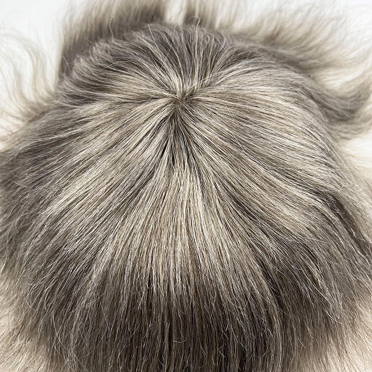 Hot Sell Fashion 100% Indian Human Remy Hair Wigs Lace Base Breathable and Comfortable Toupee for People