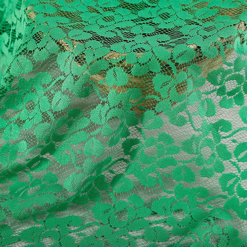 New Style Lower Price Fashion Nylon Cotton Strands Lace Fabric For Dress