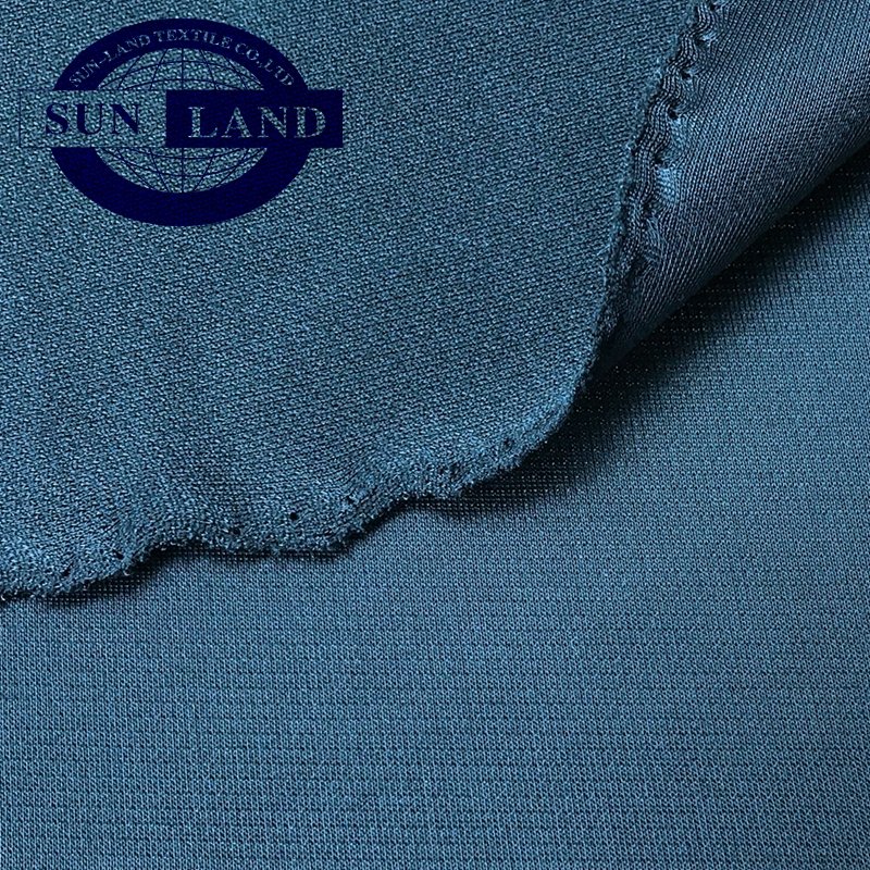 100 Polyester Semi-Dull Interlock Fabric for Kid Clothes Shiny PK interlock Jersey