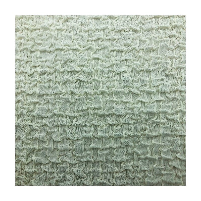 Hot sales crinkly texture 230gsm 95% polyester 5%spandex piece dyed crepe bubble jacquard fabric for clothing dress
