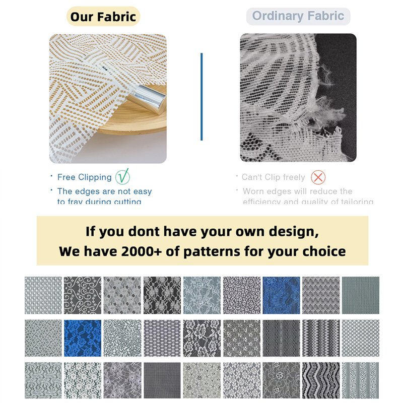 15 cm Fashion High Quality Lightweight Lingerie Accessories Lace Trim Stretch Warp Knitting Mesh Fabric Knitted Lace Elastic