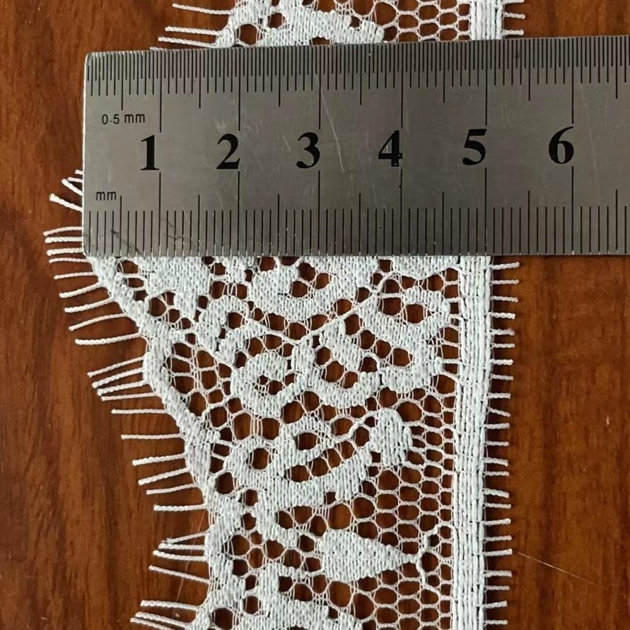 Width 6 cm nylon eyelash lace for a variety of underwear pajamas home clothes wedding dress and other clothing