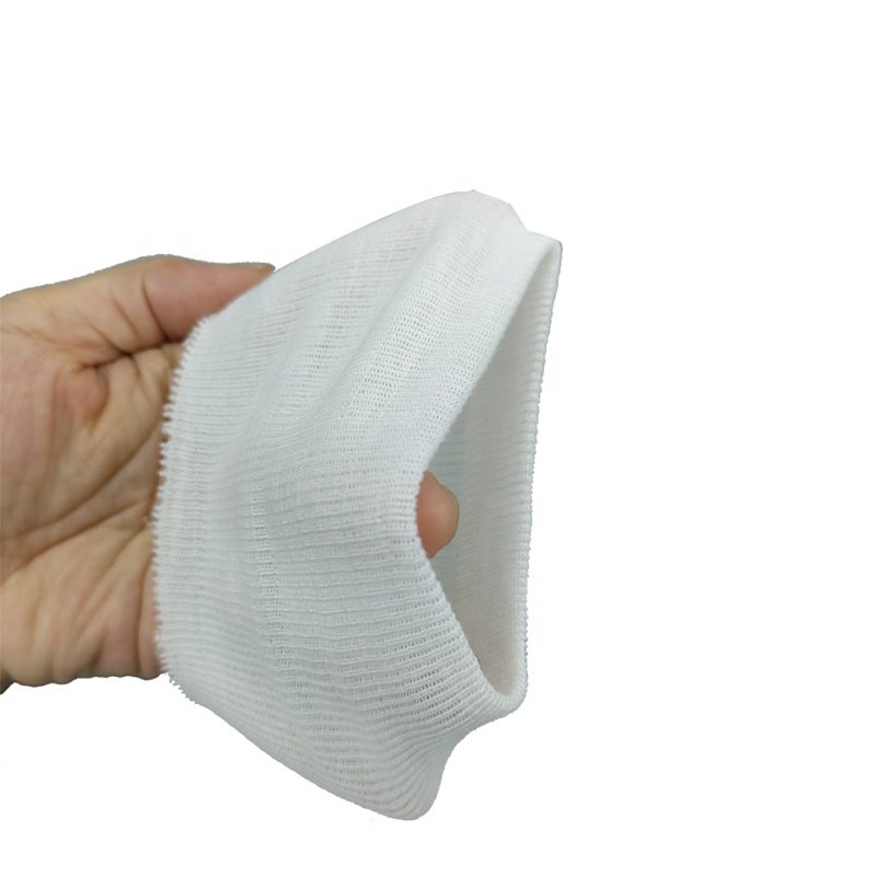 Fabric Polyester Rib Knit Cuff for Disposable Nonwoven Gown Knitting Rib Polyester or Cotton