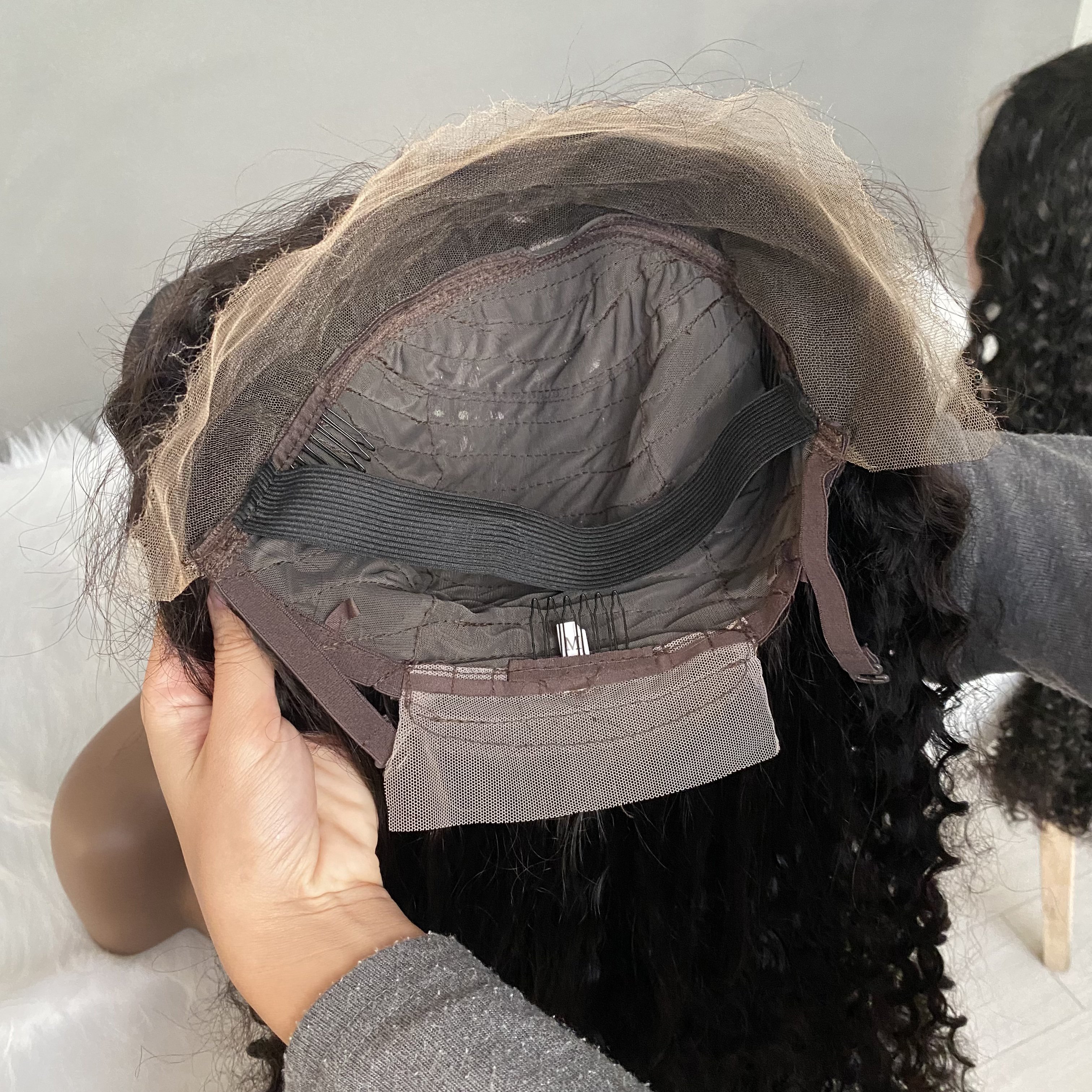 Raw Indian Temple Hair Wholesale Pixie Curl 13X4 HD Lace Frontal Wig Human Hair Wigs Virgin Hair Vendor Ready To Ship
