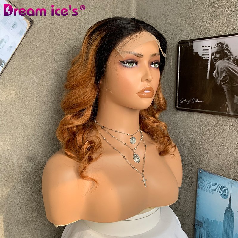 He Transparent Swiss Lace Front Wigs Human Hair 360 Lace Frontal Wig Loose Wave Brazilian Virgin Hair Glueless Full HD Lace Wig