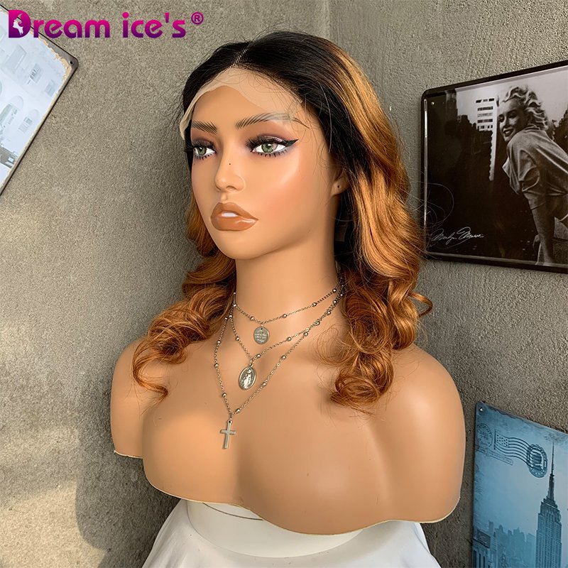 He Transparent Swiss Lace Front Wigs Human Hair 360 Lace Frontal Wig Loose Wave Brazilian Virgin Hair Glueless Full HD Lace Wig