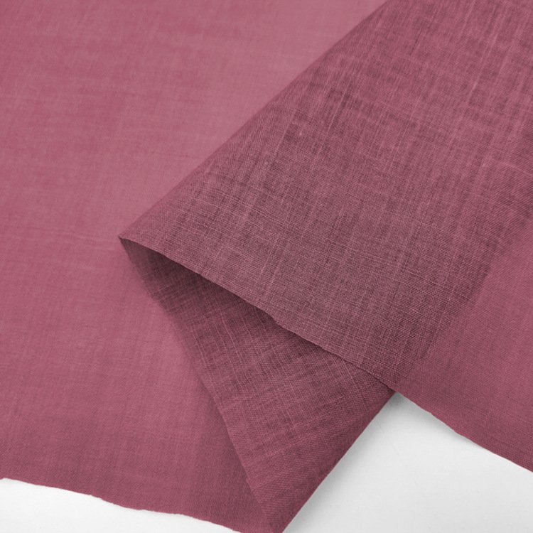 Light weight tencel ramie fabrics elegant women sunscreen blouses cloth raw material high quality dress fabric for clothing