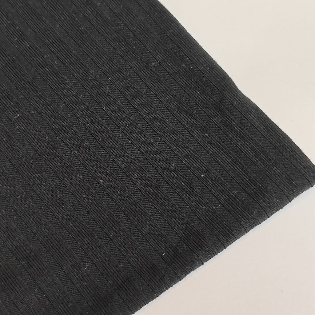 Hot New Products Customized Color Design Rayon Spandex Modal stretch 4*3 Rib Fabric Viscose Elastic Rib for garment
