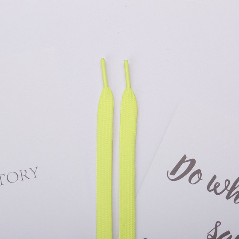 Ready to Ship wholesale Polyester flat 8mm shoe laces wholesale shoelace custom printed shoelaces manufacturer