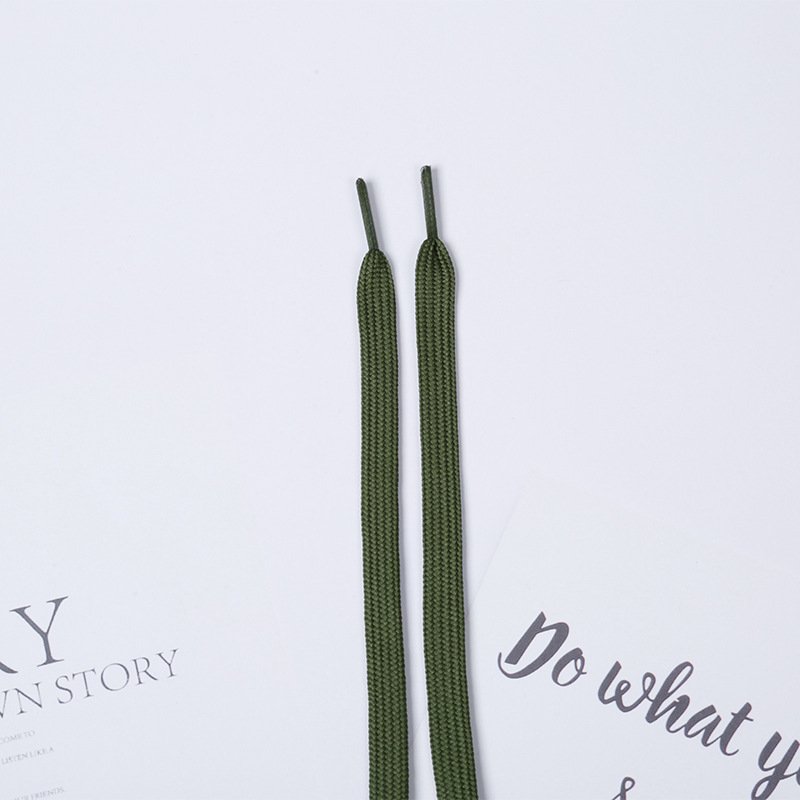 Ready to Ship wholesale Polyester flat 8mm shoe laces wholesale shoelace custom printed shoelaces manufacturer