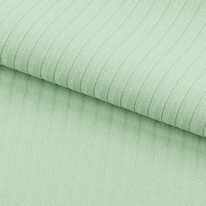 Lulu Style 75% Nylon 25% Spandex Four Way Stretch Ribbed Stripes Nylon Spandex Fabric For Yoga Bra Sports wear