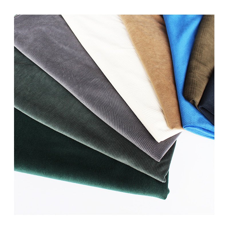 Recycled 100% knitted flame burnout velvet fabric burnout velvet sofa fabric