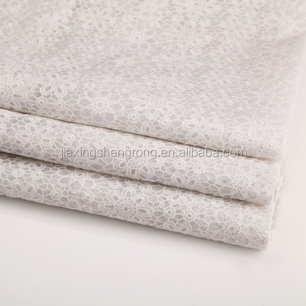 2015 New Arrival High quality embroidery organza fabric for wedding dress