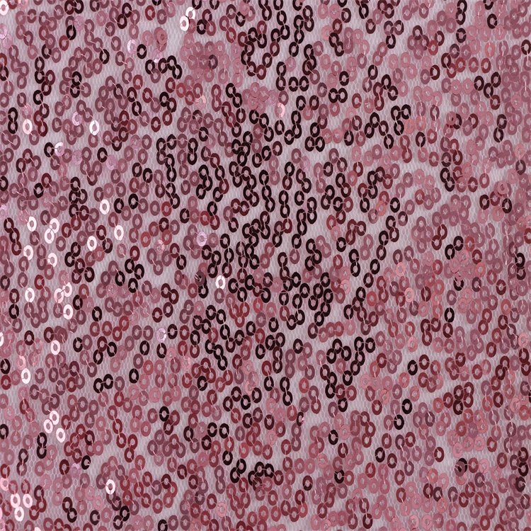 Party Wear Clothes Material Fabric 100% Polyester FDY Sequin Straight Embroidery Fabric For Dress