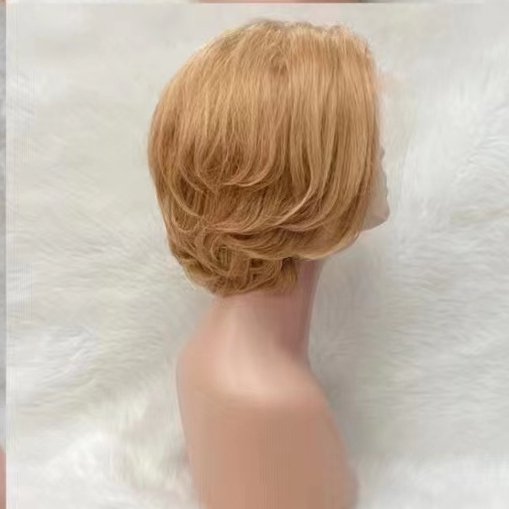 Lace Frontal Wig 13x4 Lace Front hand made Human Hair Wigs for yellow straight wigs