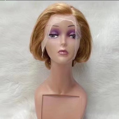 Lace Frontal Wig 13x4 Lace Front hand made Human Hair Wigs for yellow straight wigs